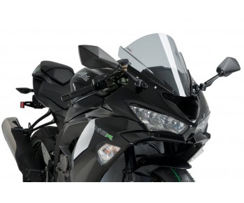 Z-RACING SCREEN FOR KAWASAKI ZX-6R 636 2019-2021 - SMOKE